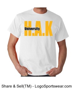 HAK University T-Shirt Design Zoom
